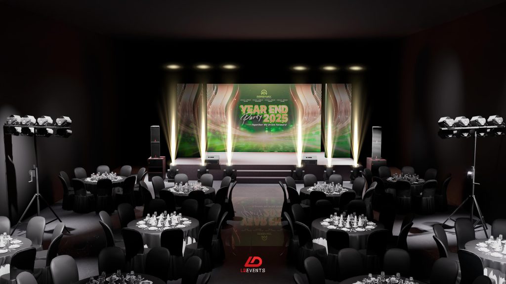 LD Events thiết kế sân khấu 3D
